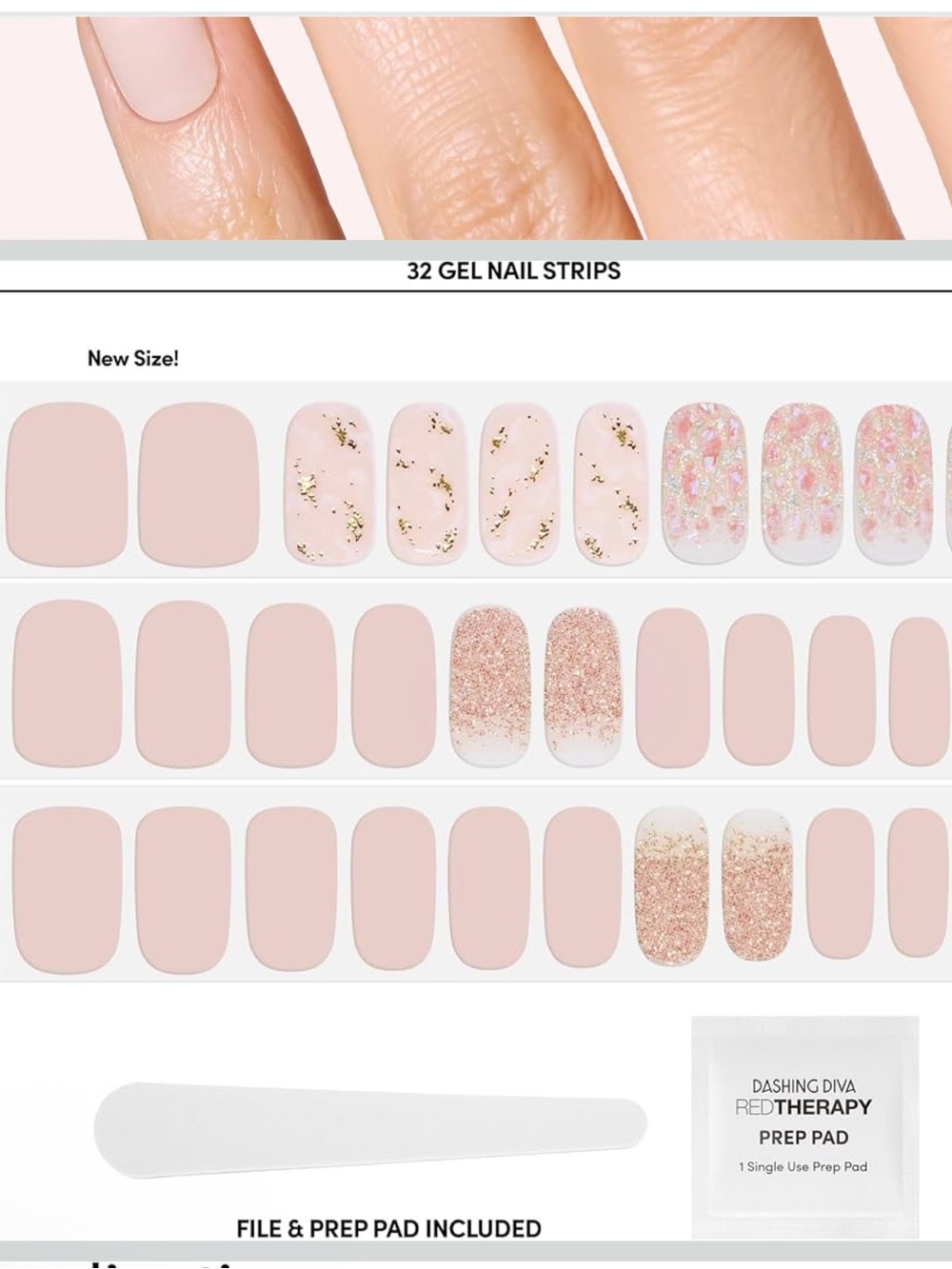 Dashing Diva Gloss Gel Nail Strips - Picture 6 of 8